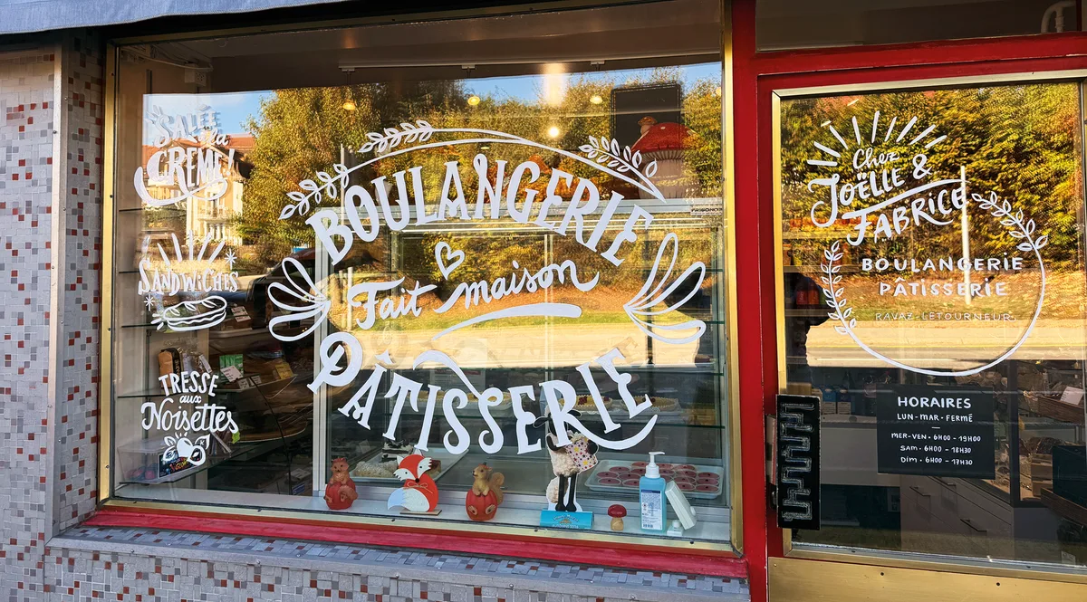 Lettering – Boulangerie Ravaz-Letourneur